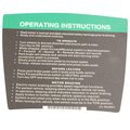 Stentensgolf StentensGolf OID200 Operating Instruction Decal Gas & Electric - Club Car DS 1992; Newer & Precedent 2004-2011 OID200